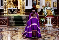 В праздник Благовещения Святейший Патриарх Кирилл совершил архиерейскую хиротонию архимандрита Иннокентия (Фролова)