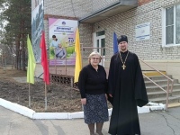 Хабаровские священники поздравили хабаровский дом-интернат для престарелых с 75-летием