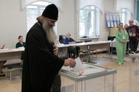 Глава Приамурской митрополии принял участие в выборах