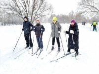Соревнования по лыжному спорту прошли в Русской классической школе