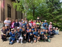 Сорок школьников посетили с экскурсией храм Александра Невского