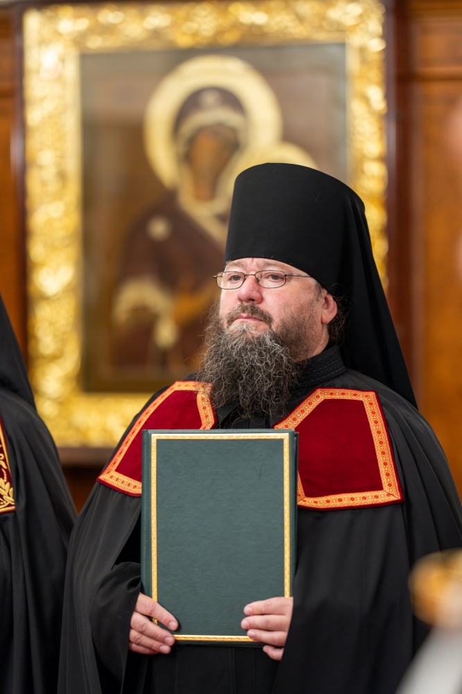 Святейший Патриарх Кирилл возглавил чин наречения архимандрита Макария (Муминова) во епископа Нерчинского и Краснокаменского
