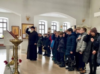 В хабаровском храме прошла экскурсия для казачат