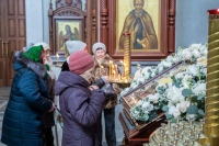 Подопечные Дома ветеранов посетили Елизаветинский храм