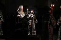 В понедельник первой седмицы Великого поста митрополит Артемий совершил чтение Канона Андрея Критского в главном соборе края