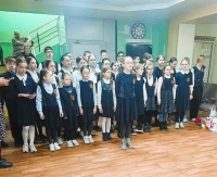 Ученики РКШ поздравили с Пасхой подопечных Дома-интерната для инвалидов и престарелых людей №2