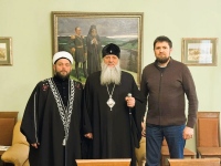 В Хабаровской духовной семинарии прошла встреча митрополита Артемия с председателем ДУМ Дальнего Востока