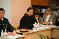 Хабаровский священник посетил заседание краевого совета по вопросам развития кадетского образования в регионе