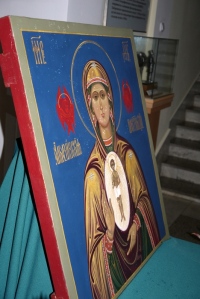 Епископ Бикинский Ефрем освятил список Албазинской иконы Божией Матери для экспозиции музея имени Гродекова