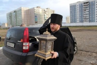 Ковчег с частицей мощей Святителя Николая посетил приходы Амурской епархии
