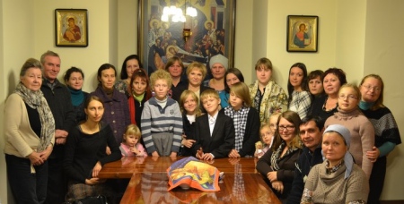 Приходской клуб многодетных семей посетила супруга губернатора Хабаровского края