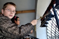 Незрячие и слабовидящие дети побывали в Успенском соборе Хабаровска