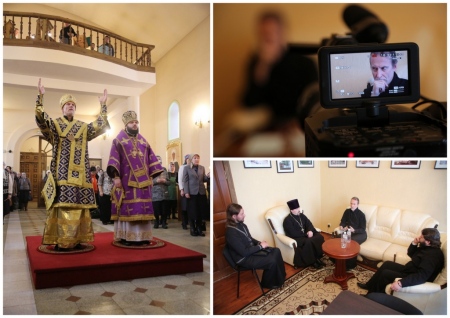 Знакомством с работой профильных отделов завершился визит митрополита Игнатия в Амурскую епархию
