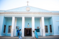 В праздник Покрова митрополит Владимир совершил Божественную литургию