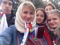 С общей молитвы начался епархиальный «Покровский молодежный слет»