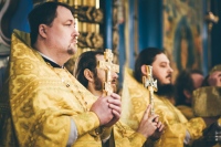 В Успенском соборе состоялось соборное богослужение духовенства храмов Хабаровска