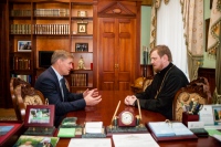 В Хабаровской семинарии прошла встреча главы Приамурской митрополии с Председателем Законодательной Думы Хабаровского края