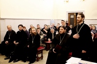 Приходское собрание в кафедральном соборе возглавил митрополит Владимир
