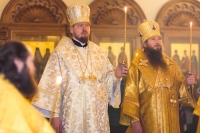 Всенощное бдение  в кафедральном соборе возглавили два архиерея Приамурской митрополии
