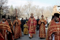 В субботу Светлой седмицы правящий архиерей совершил Божественную литургию в храме святителя Иннокентия Иркутского