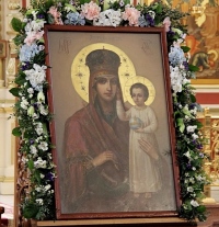 Чудотворная икона Божией Матери «Призри на смирение» продолжает пребывать в Хабаровске