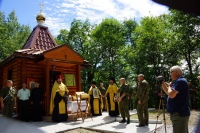 Часовню в честь преподобного Серафима Саровского освятили в воинской части
