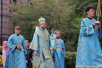 В праздник Успения Пресвятой Богородицы глава Приамурской митрополии совершил Божественную литургию