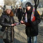 Православные активисты провели опрос на улицах Хабаровска о Дне народного единства