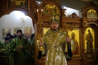 В день памяти святого преподобного Серафима Саровского правящий архиерей совершил Божественную литургию