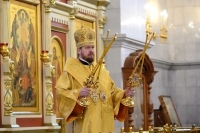 В канун Недели 37-й по Пятидесятнице митрополит Владимир совершил всенощное бдение
