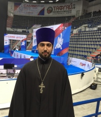Клирик Хабаровской епархии принял участие в открытии чемпионата России по самбо