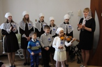 Ученики воскресной школы Христорождественского собора подготовили великопостный концерт для постояльцев богадельни