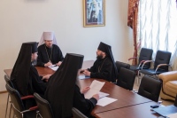 Заседание Архиерейского совета Приамурской митрополии в Хабаровской семинарии
