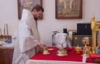 В Неделю 13-ю по Пятидесятнице глава Приамурской митрополии совершил Божественную литургию в Спасо-Преображенском кафедральном соборе