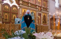 В Неделю 14-ю по Пятидесятнице глава Приамурской митрополии совершил Божественную литургию
