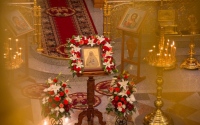 В день 100-летия обретения мощей святой преподобномученицы великой княгини Елизаветы три архипастыря Приамурской митрополии совершили Божественную литургию