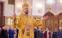 В Неделю 27-ю по Пятидесятнице глава Приамурской митрополии совершил Божественную литургию в Спасо-Преображенском кафедральном соборе