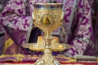 В Неделю Крестопоклонную митрополит Артемий совершил Божественную литургию в главном соборе Хабаровска