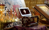 В Хабаровск был доставлен сапожок с чудотворных мощей святителя Спиридона Тримифунтского