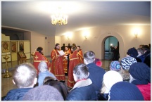 Молебен мч. Татиане и межвузовское празднование дня российского студенчества в г. Хабаровске (24 января 2009 года)
