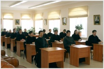 День интронизации  Святейшего Патриарха Кирилла в Хабаровской семинарии (1 февраля 2009 года)