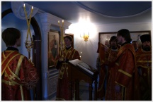 Освящение храма при Краевом Доме ветеранов. Хабаровск (7 мая 2010 года)