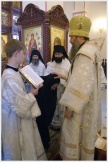 Архиерейское богослужение в Петропавловском женском монастыре. Хабаровск (13 мая 2010 года)