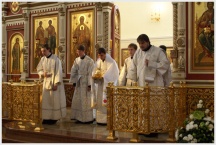 Престольный праздник кафедрального собора г.Хабаровска (19 августа 2010 года)