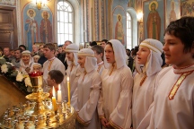 Прихожане храма святителя Иннокентия Иркутского отметили престольный праздник. 9 декабря 2012 года