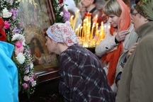 Божественная Литургия в Спасо-Преображенском соборе в день Святой Троицы. 12 июня 2011г.