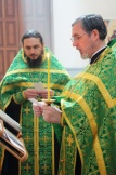 Свято-Елизаветинский храм принял ковчег с мощами Александра Невского. 23 июня 2011г.