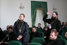 Епархиальное собрание священнослужителей Хабаровской епархии. День2. 6 июля 2011г.