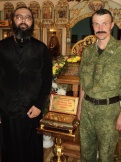 Ковчег со святынями посетил приходы Бикинского благочиния. 7-10 июля 2011г.
