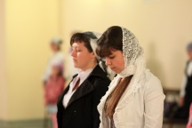 Молебен на начало учебного года в храме преп. Серафима Саровского. 1 сентября 2011г.